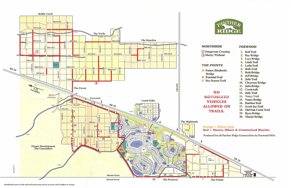 Horse Trails Panther Ridge